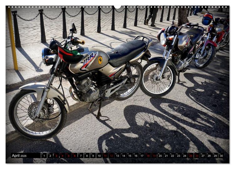 Produktbild: YAMAHA - Motorrad-Legenden (Wandkalender 2026 DIN A2 quer), CALVENDO Monatskalender