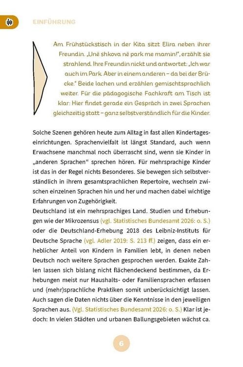Produktbild: Sprachenvielfalt in der Kita