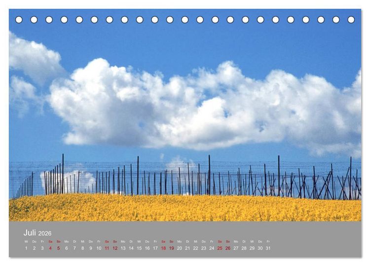 Produktbild: Hallertau (Tischkalender 2026 DIN A5 quer), CALVENDO Monatskalender