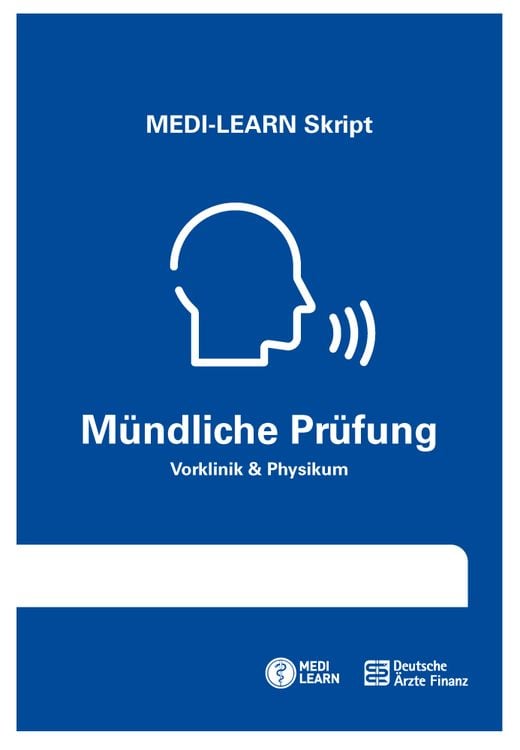 Produktbild: MEDI-LEARN Skript - M&uuml;ndliche Pr&uuml;fung