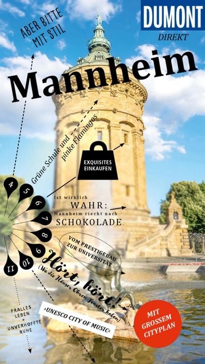 Produktbild: DUMONT direkt Reiseführer E-Book Mannheim