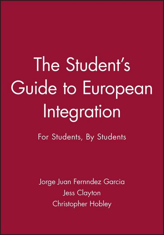 Produktbild: The Student's Guide to European Integration