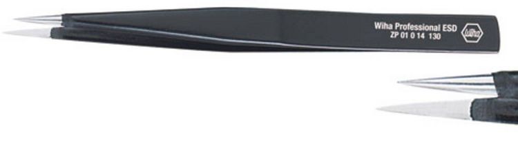 Produktbild: Wiha 32318 ESD Pinzette AA Spitz 130 mm