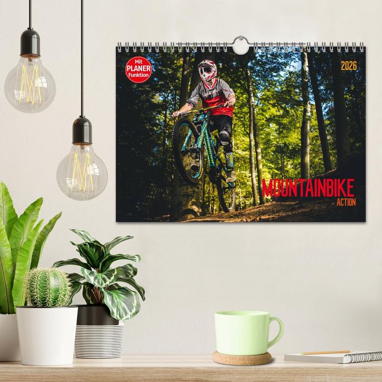 Produktbild: Mountainbike Action (Wandkalender 2026 DIN A4 quer), CALVENDO Monatskalender
