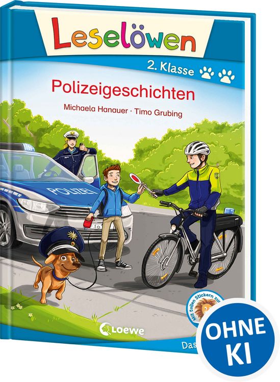 Produktbild: Lesel&ouml;wen 2. Klasse - Polizeigeschichten