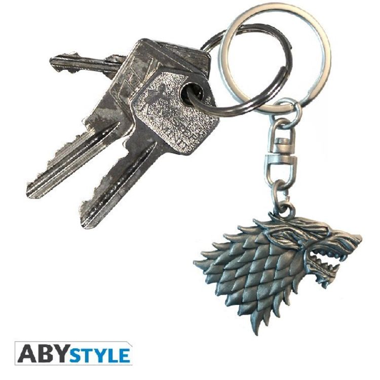 Produktbild: ABYstyle - Game of Thrones - Stark 3D-Schl&uuml;sselanh&auml;nger