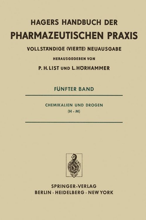 Produktbild: Chemikalien und Drogen (H-M)