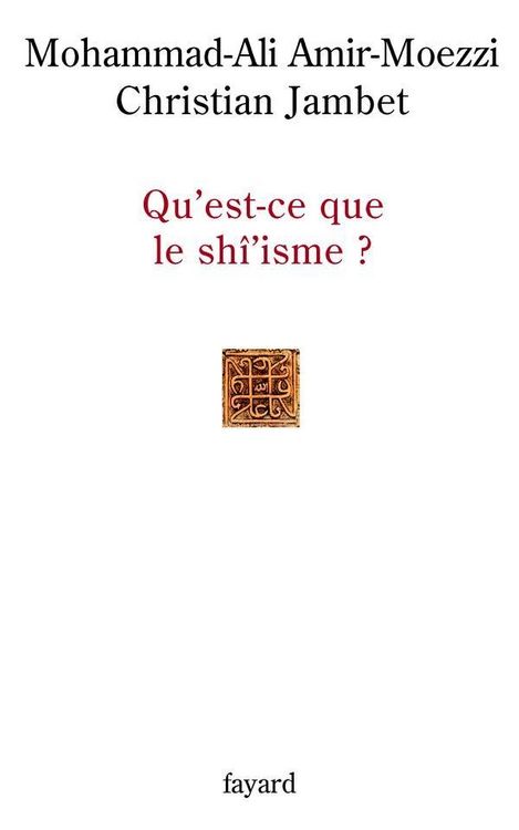 Produktbild: Qu Est CE Que Le Shi'isme ?