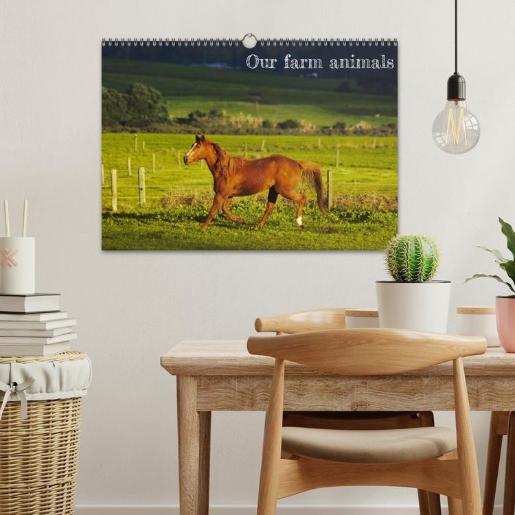 Produktbild: Our farm animals (Wall Calendar 2026 DIN A3 landscape), CALVENDO 12 Month Wall Calendar