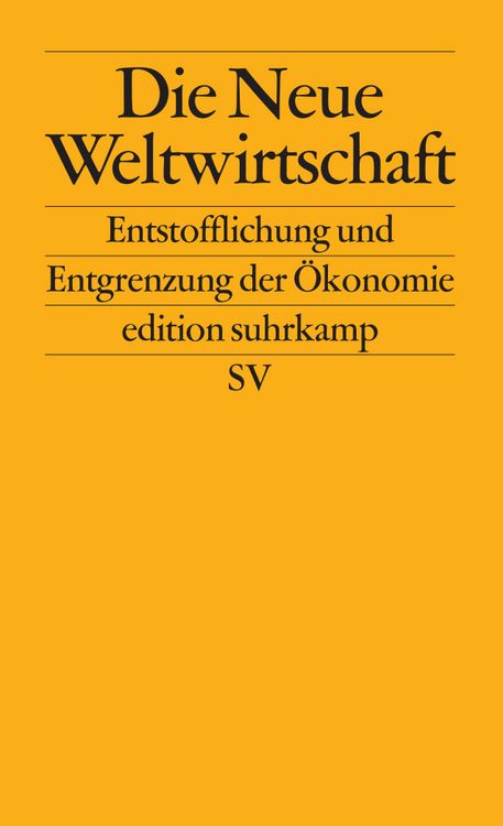 Produktbild: Die Neue Weltwirtschaft
