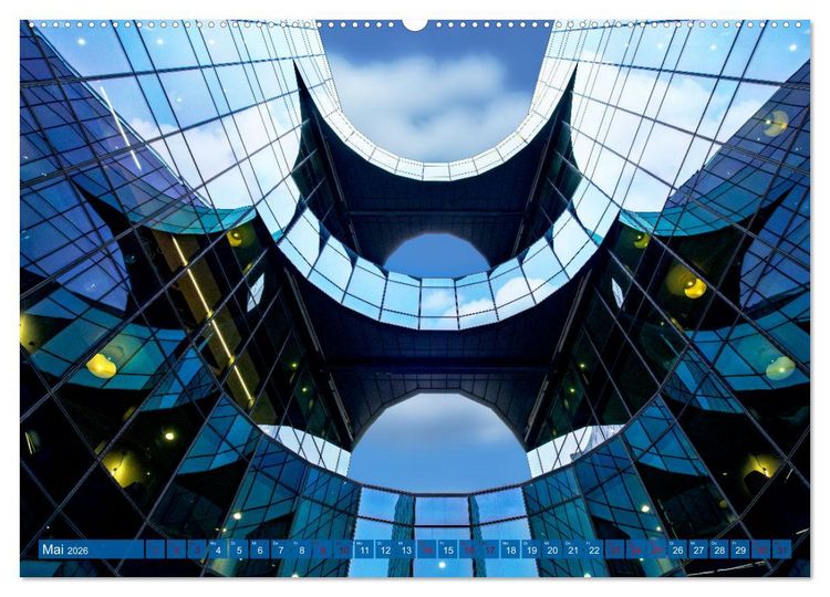 Produktbild: London Architektur (hochwertiger Premium Wandkalender 2026 DIN A2 quer), Kunstdruck in Hochglanz