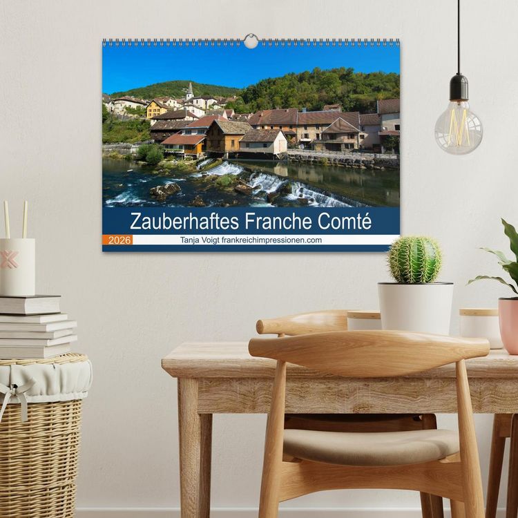 Produktbild: Zauberhaftes Franche Comt&eacute; (Wandkalender 2026 DIN A3 quer), CALVENDO Monatskalender