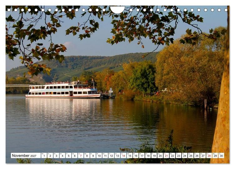 Produktbild: W&uuml;rzburg Idylle am Main (Wandkalender 2027 DIN A4 quer), CALVENDO Monatskalender
