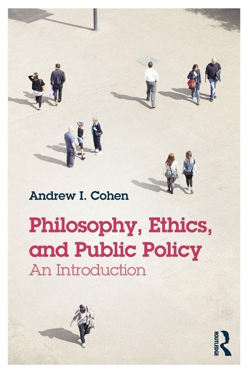 Produktbild: Philosophy, Ethics, and Public Policy