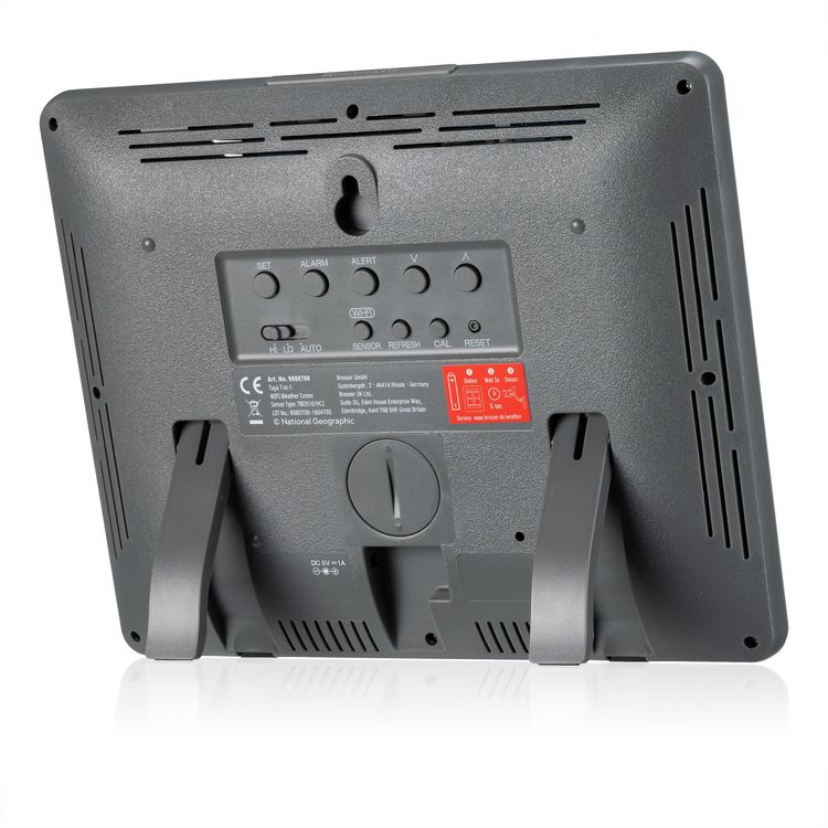 Produktbild: Bresser 14677 - NATIONAL GEOGRAPHIC Smarte Tuya-Wetterstation mit 7-in-1-Sensor