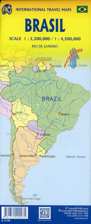 Produktbild: Brasil 1:2 000 000