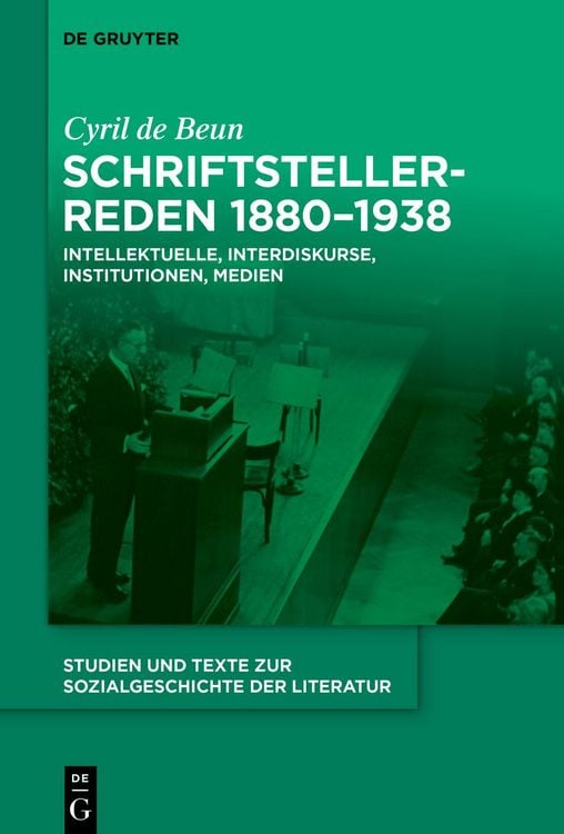 Produktbild: Schriftstellerreden 1880&ndash;1938