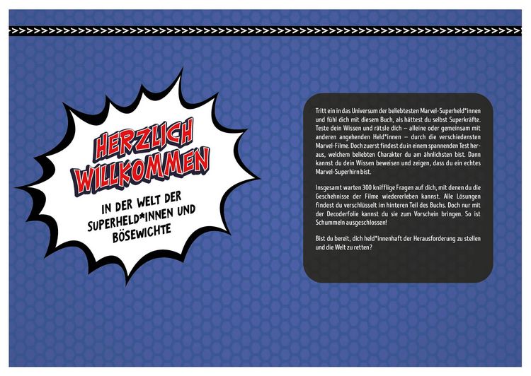 Produktbild: Das inoffizielle Quiz f&uuml;r Marvel-Fans