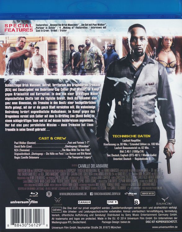 Produktbild: Brick Mansions - Extended Edition