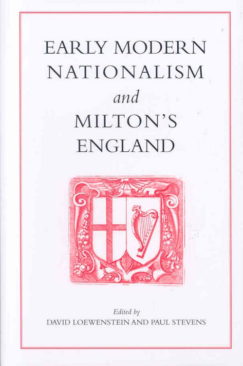Produktbild: Early Modern Nationalism and Milton's England