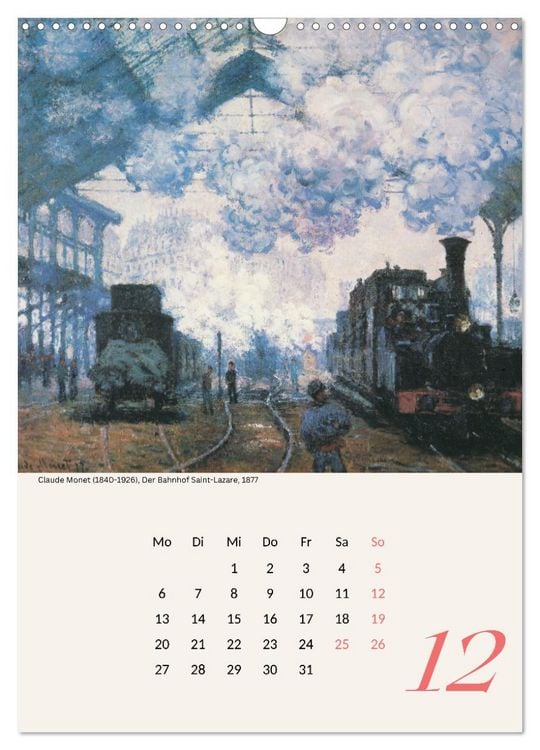 Produktbild: Claude Monet Impressionen 2027 (Wandkalender 2027 DIN A3 hoch), CALVENDO Monatskalender