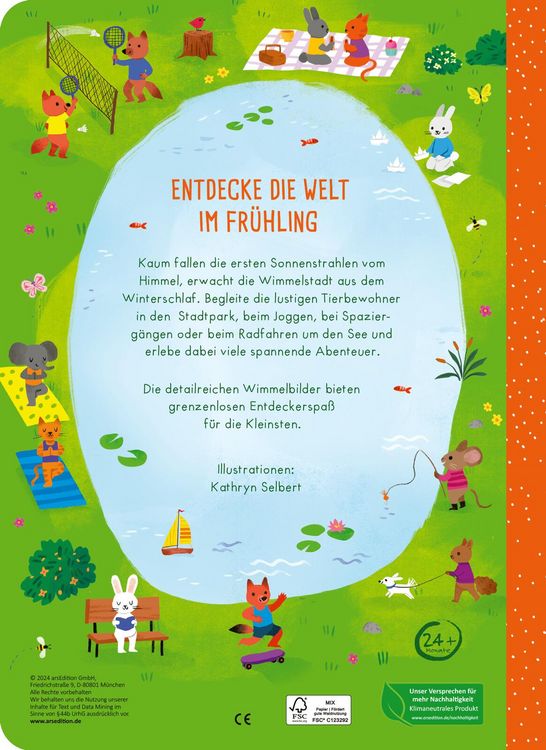 Produktbild: Mein gro&szlig;es Wimmelbuch &ndash; Im Fr&uuml;hling
