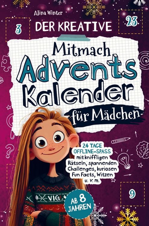 Produktbild: Der kreative Mitmach-Adventskalender f&uuml;r M&auml;dchen