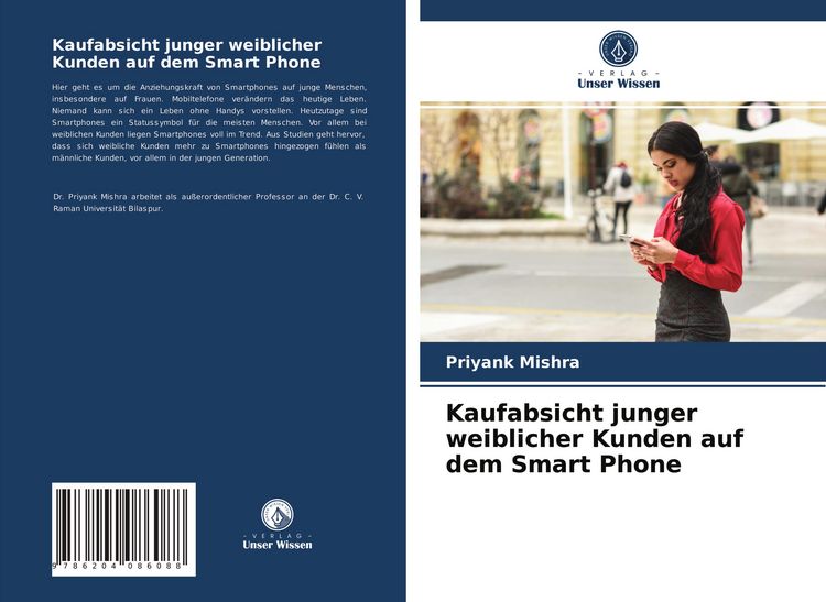 Produktbild: Kaufabsicht junger weiblicher Kunden auf dem Smart Phone