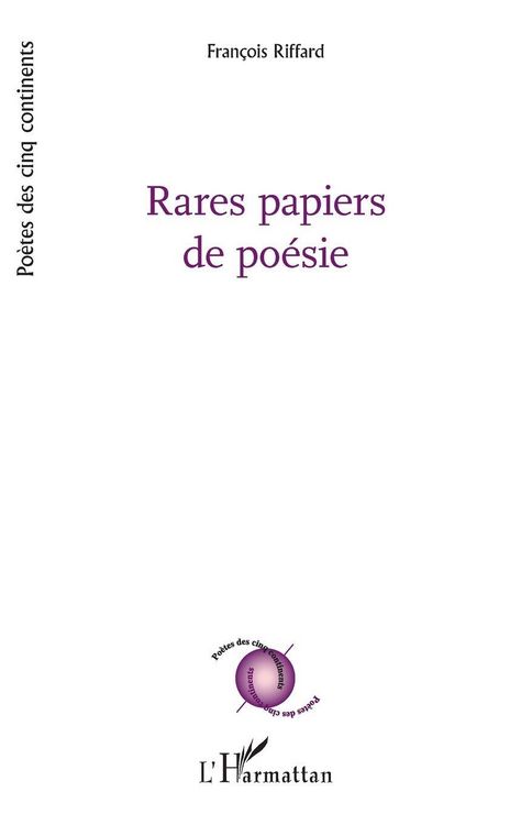 Produktbild: Rares papiers de po&eacute;sie