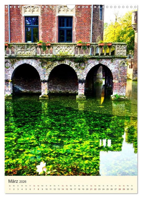 Produktbild: Traumschloss Paffendorf - Ein Juwel im Rheinland (Wandkalender 2026 DIN A3 hoch), CALVENDO Monatskalender