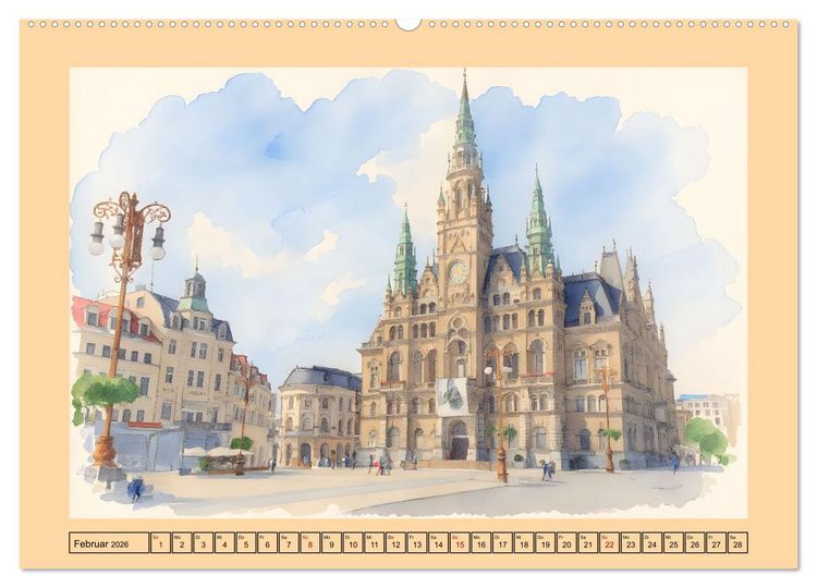 Produktbild: Tschechien - Kultur und Natur (Wandkalender 2026 DIN A2 quer), CALVENDO Monatskalender