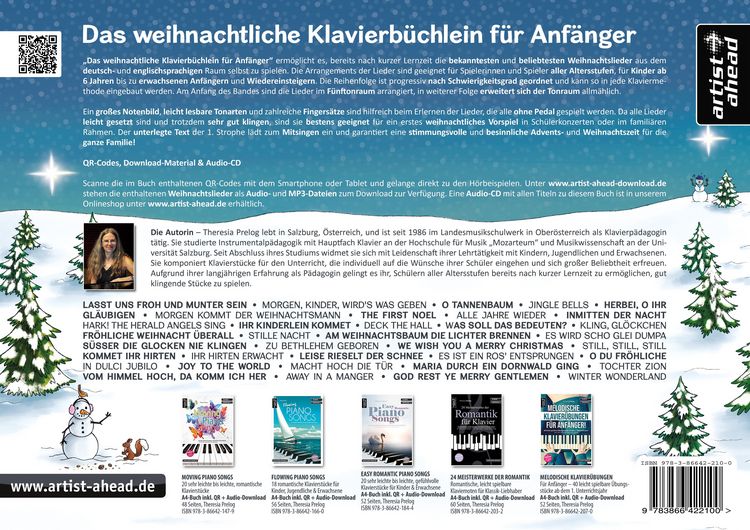 Produktbild: Das weihnachtliche Klavierb&uuml;chlein f&uuml;r Anf&auml;nger