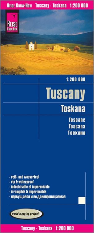 Produktbild: Reise Know-How Landkarte Toskana (1:200.000)