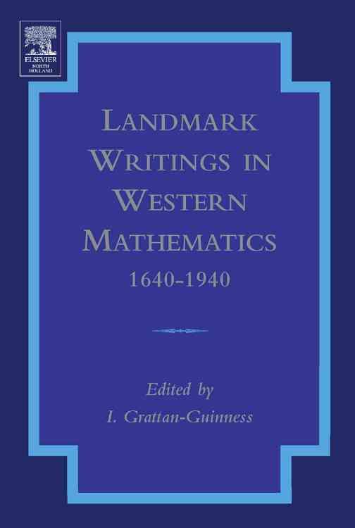Produktbild: Landmark Writings in Western Mathematics 1640-1940