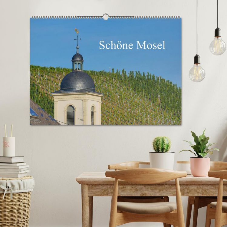 Produktbild: Sch&ouml;ne Mosel (Wandkalender 2026 DIN A2 quer), CALVENDO Monatskalender
