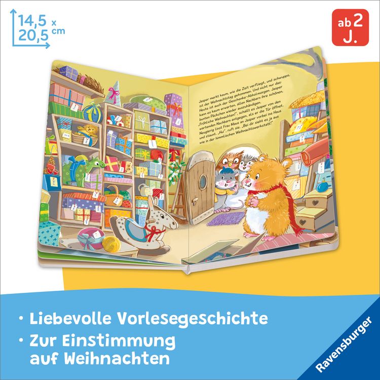 Produktbild: Ein Hamster im Weihnachtsgl&uuml;ck