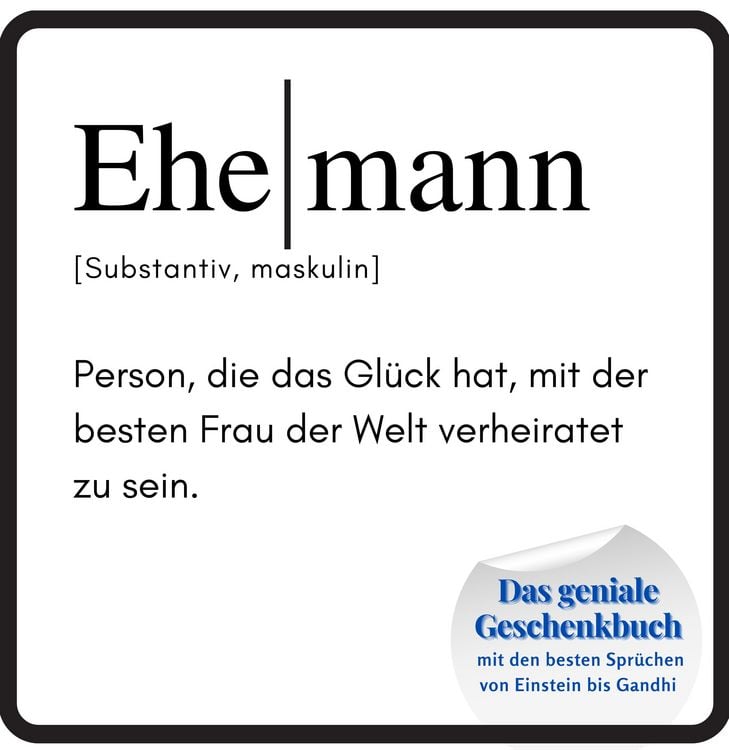 Produktbild: Ehemann
