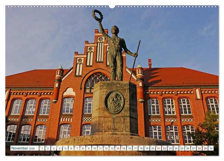Produktbild: Wittenberge an der Elbe (Wandkalender 2026 DIN A2 quer), CALVENDO Monatskalender
