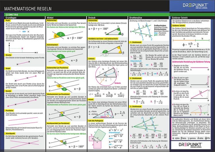 Produktbild: Mathematische Regeln