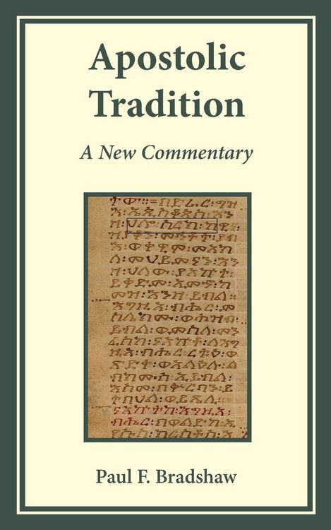 Produktbild: Apostolic Tradition