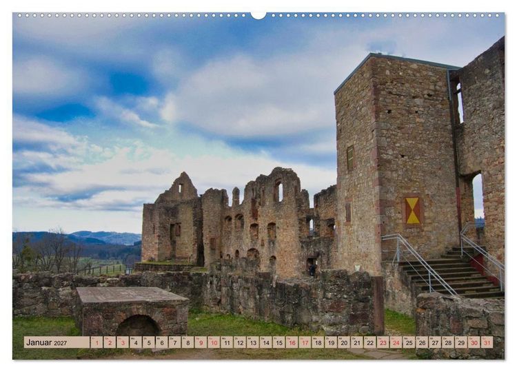 Produktbild: Freiburg Regio (Wandkalender 2027 DIN A2 quer), CALVENDO Monatskalender
