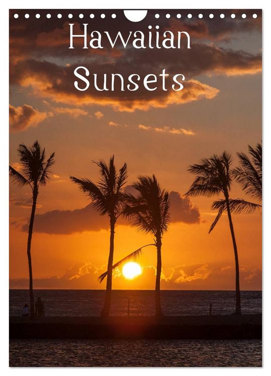 Produktbild: Hawaiian Sunsets (Wandkalender 2026 DIN A4 hoch), CALVENDO Monatskalender