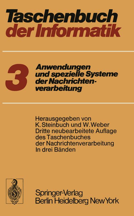 Produktbild: Taschenbuch der Informatik