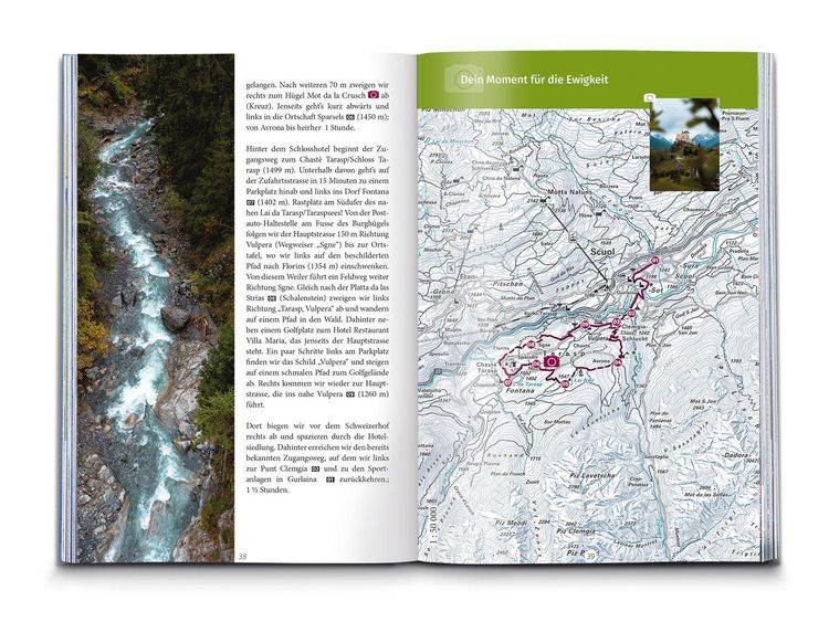 Produktbild: K&uuml;mmerly+Frey Raus und Wandern Engadin S&uuml;db&uuml;nden Wanderf&uuml;hrer