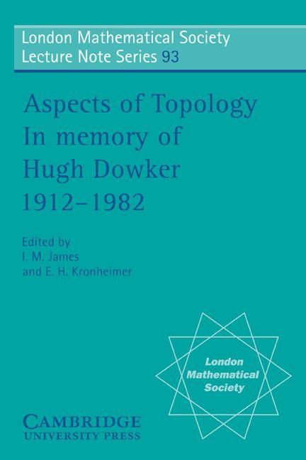 Produktbild: Aspects of Topology