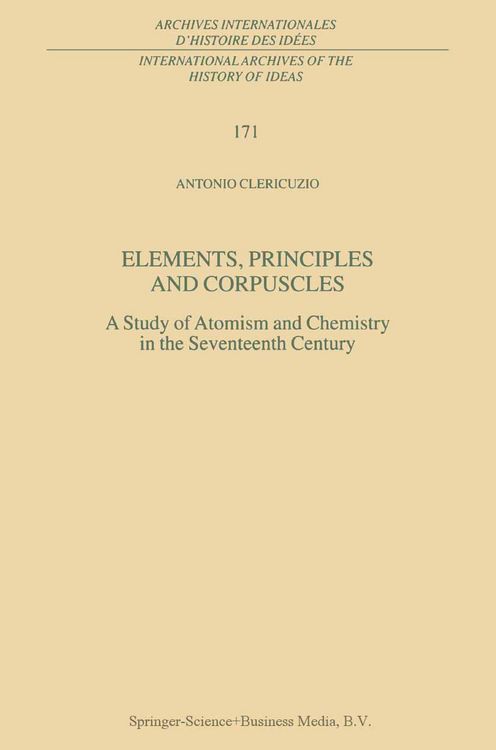 Produktbild: Elements, Principles and Corpuscles