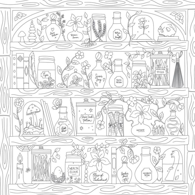 Produktbild: Romantasy Colouring Book