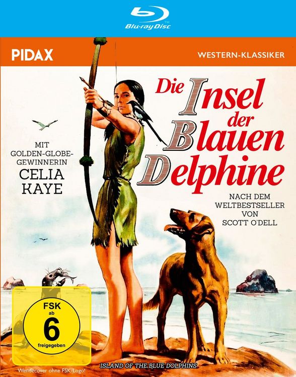 Produktbild: Die Insel der blauen Delphine (Island of the Blue Dophins) / Preisgekr&ouml;ntes Indianerabenteuer nach dem gleichnamigen Roman von Scott O&rsquo;Dell (Pidax Western-Klassiker)