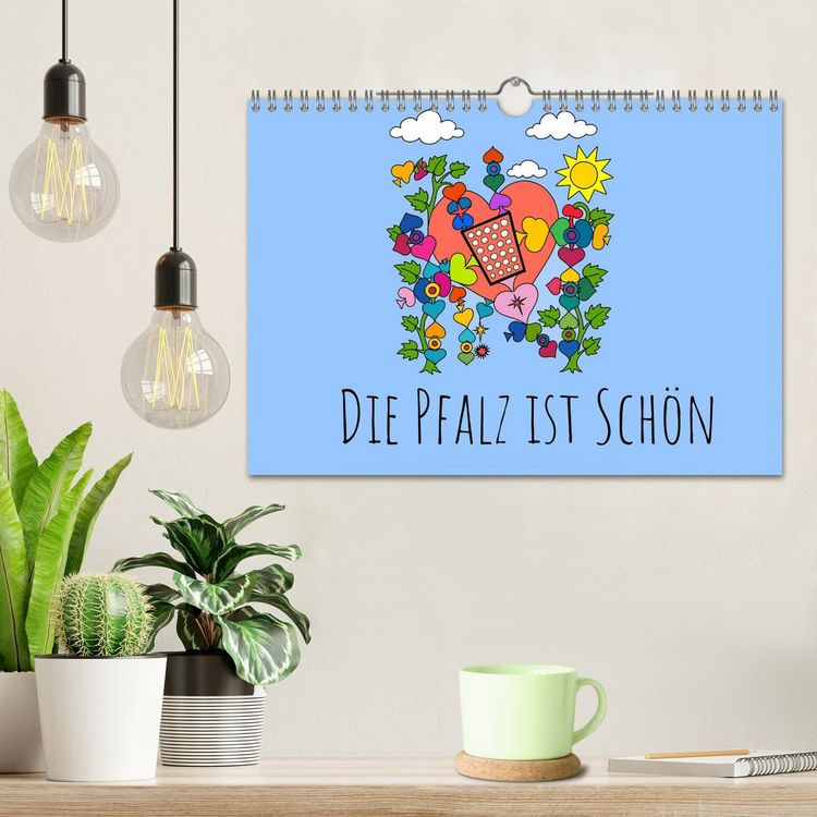 Produktbild: Die Pfalz ist das Beste (Wandkalender 2026 DIN A4 quer), CALVENDO Monatskalender