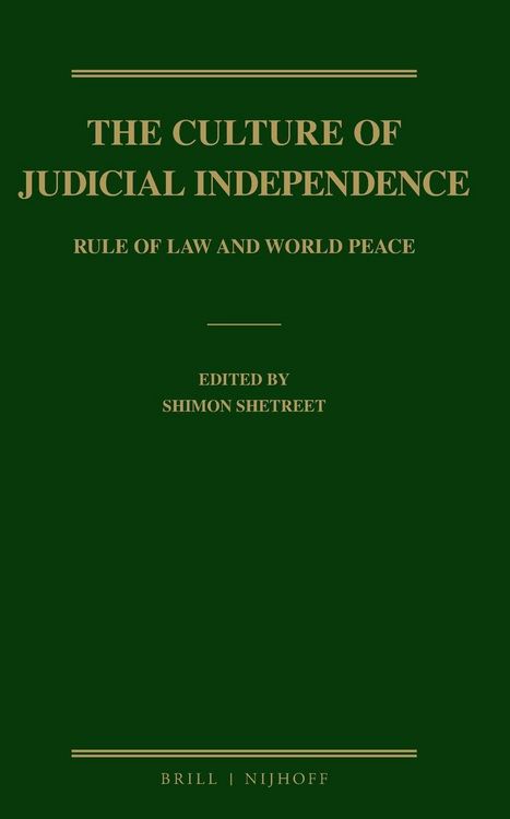 Produktbild: The Culture of Judicial Independence